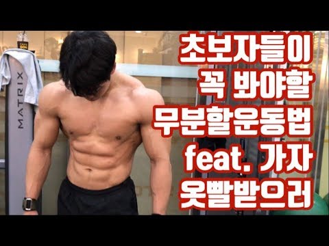 무분할운동루틴 - 초보자들을 위한 최적의 루틴 - Youtube