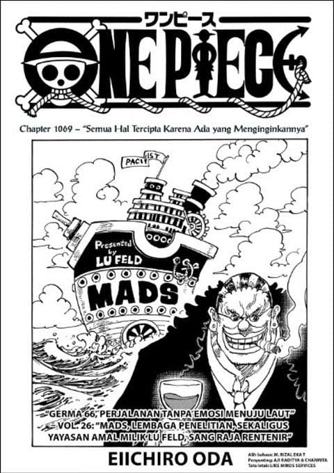 One Piece Chapter 1070 Hints At Female Member Of Mads