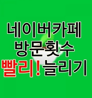 네이버 카페 출석수(방문횟수) 늘리기 핵꿀팁! | Witamy의 일상